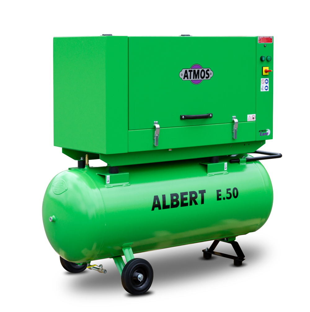 Винтовой компрессор Atmos Albert E 50-10 Рr с ресивером — Фото №1 