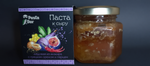 Паста к сыру медовая из инжира с грецким орехом и перцем