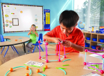 Развивающая игрушка "Погружение в геометрию" с карточками Learning Resources LER1773