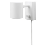 Настенный светильник IKEA NYMANE (НИМОНА), Белый, 11 см