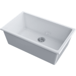 Мойка Omoikiri Okinoshima 76-U/I-WH Glossy Natceramic/белый глянцевый