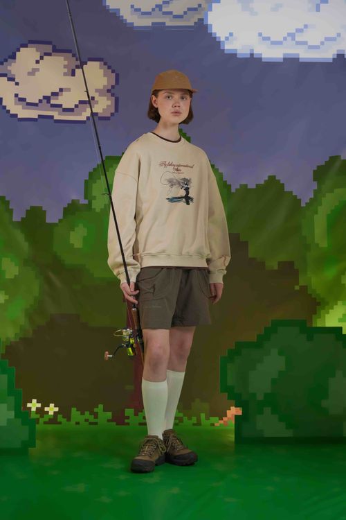 Толстовка Fly Fishing Beige