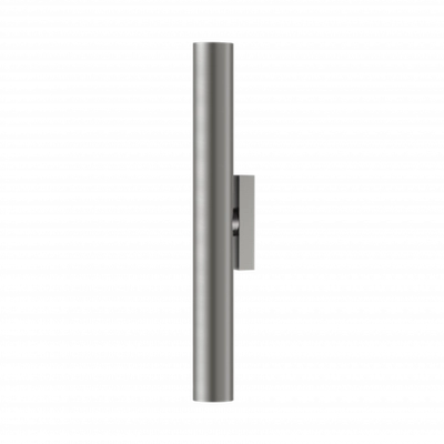 Светильник настенный Compass 2х10W,  D45xH380мм,  2069Lm,  3000К,  матовое серебро