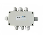 Разветвитель интерфейса RS-485/422 ПР-8 IP65 исп. 1 на din-рейку