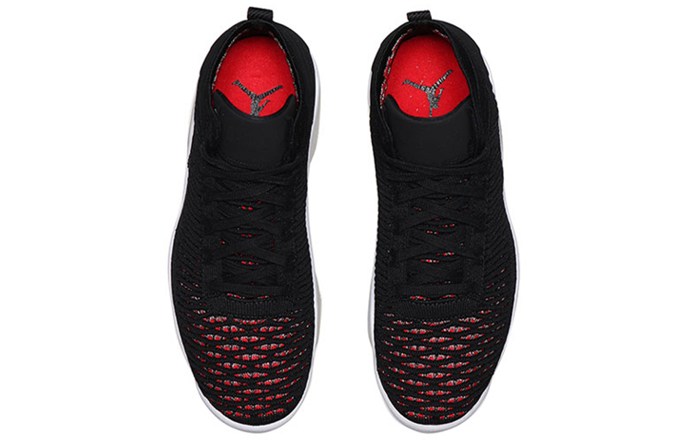 Jordan Flyknit Elevation 23 Black University Red