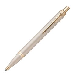 Шариковая ручка PARKER IM Monochrome K328 Champagne PVD (2172956)