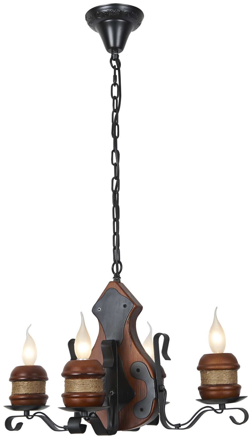 Светильник подвесной Velante Wooden 584-703-04