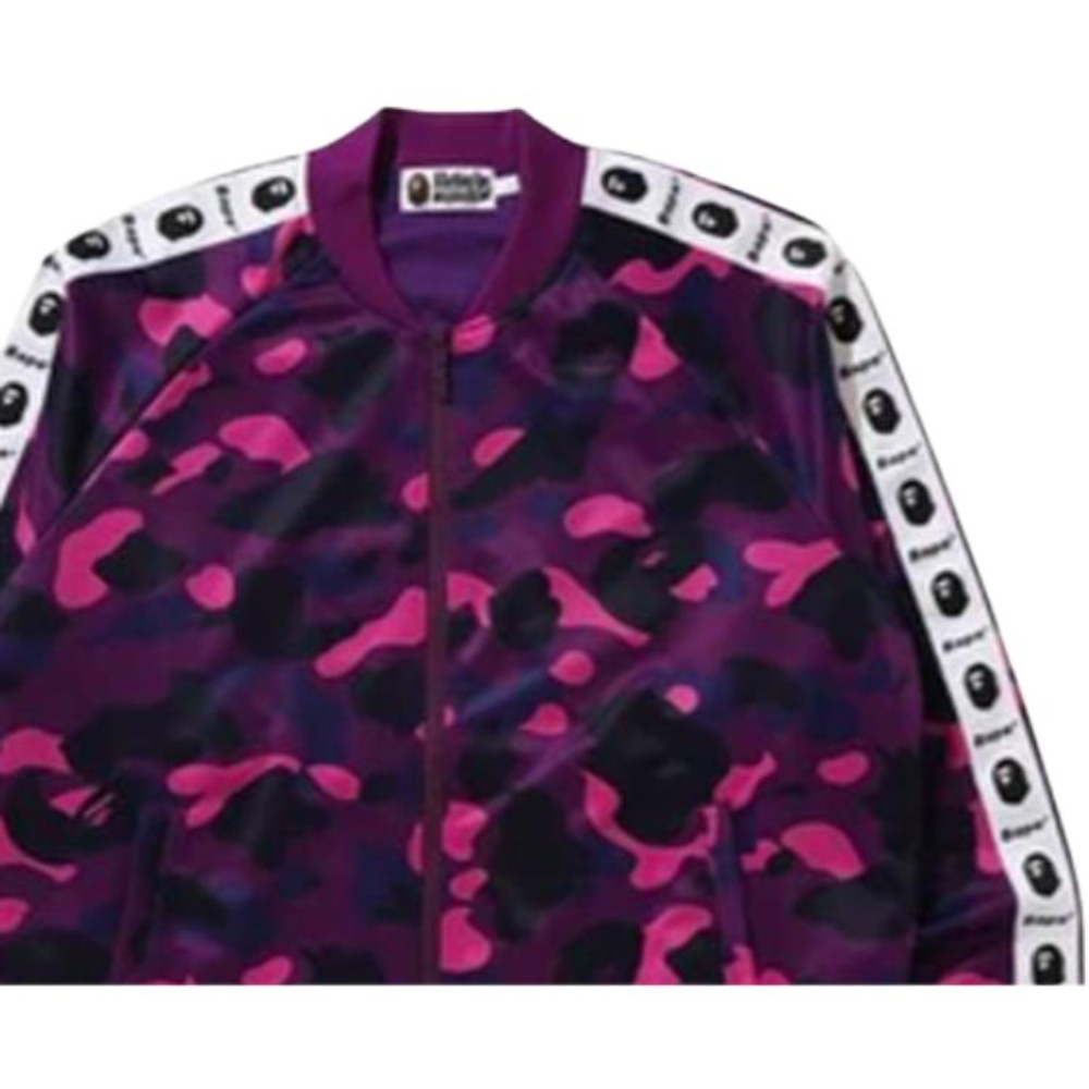 A Bathing Ape Color Camo Tape Jersey
