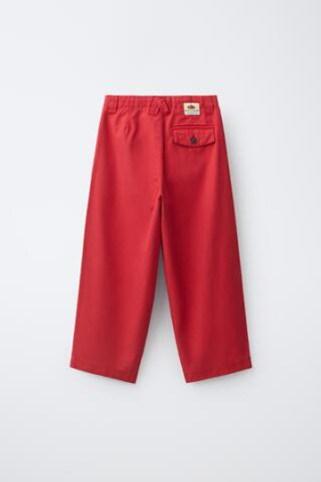 ZARA - FRUIT OF THE LOOM™ БРЮКИ, КРАСНЫЙ