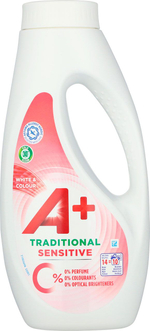 Sensitive White & Color А+ Жидкий стиральный порошок 700 мл (Испания)