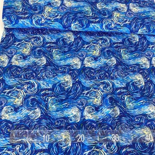 ВАН ГОГ # 5, отрез 90 см, хлопок Handmade Fabrics 2
