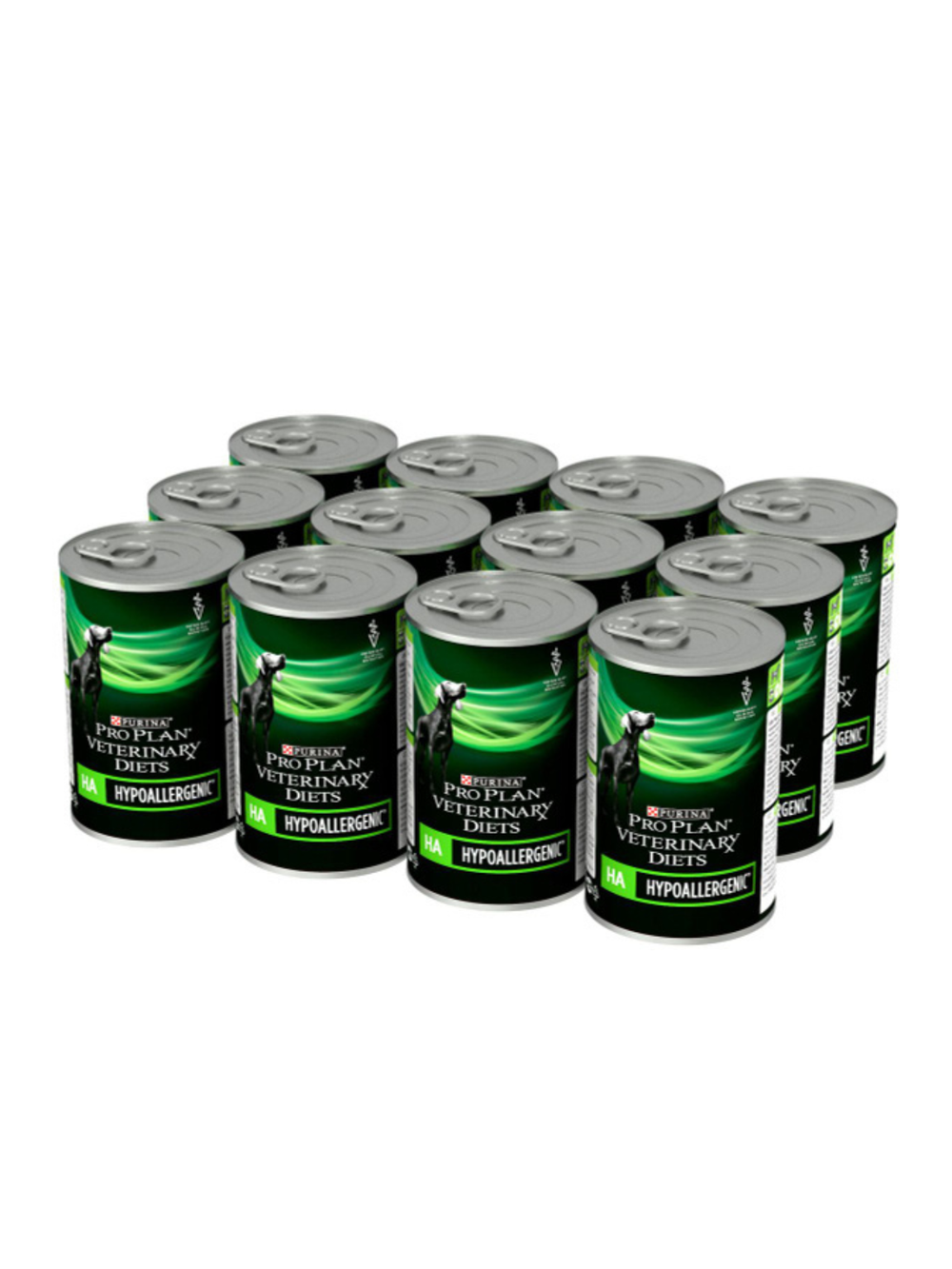 PRO PLAN Veterinary Diets HA Hypoallergenic (Про План Гипоаллергеник) для щенков и взрослых собак 12 шт по 400 г