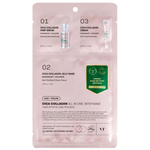 VT Cosmetics Трёхступенчатый набор с коллагеном Cica Collagen All In One 3Step Mask