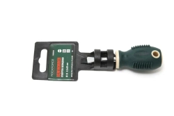 Отвертка шлицевая магнитная ''Profi''S2 SL6.5х30мм, на пластиковом держателе RockForce##Rock FORCE RF-70365030