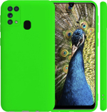 Мягкий Soft Touch чехол из силикона для SAMSUNG M31 (не M31s) с бархатной подкладкой