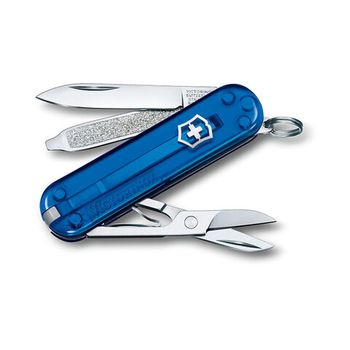 Нож-брелок Victorinox Classic SD Colors "Deep Ocean" 58 мм 7 функций (0.6223.T2G)