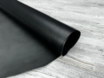 Натуральная кожа Vacchetta Wax Nero черная 0,8–0,9 мм лицевая сторона