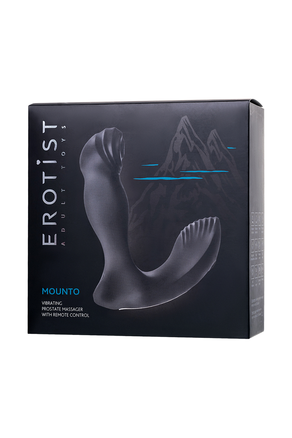 Вибростимулятор простаты Erotist Mounto силикон 13,2 см