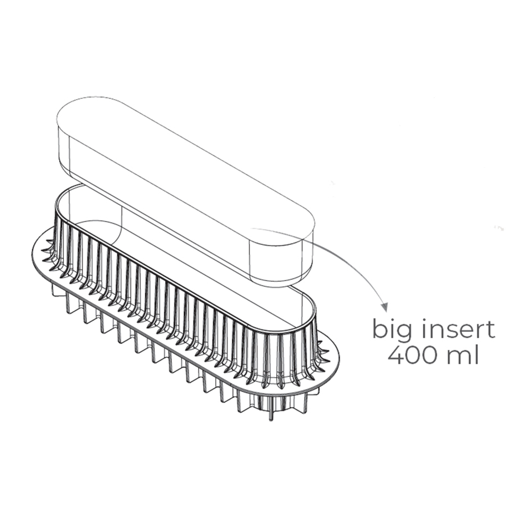Форма для приготовления пирожных inserto buche 22 х 5 см силиконовая