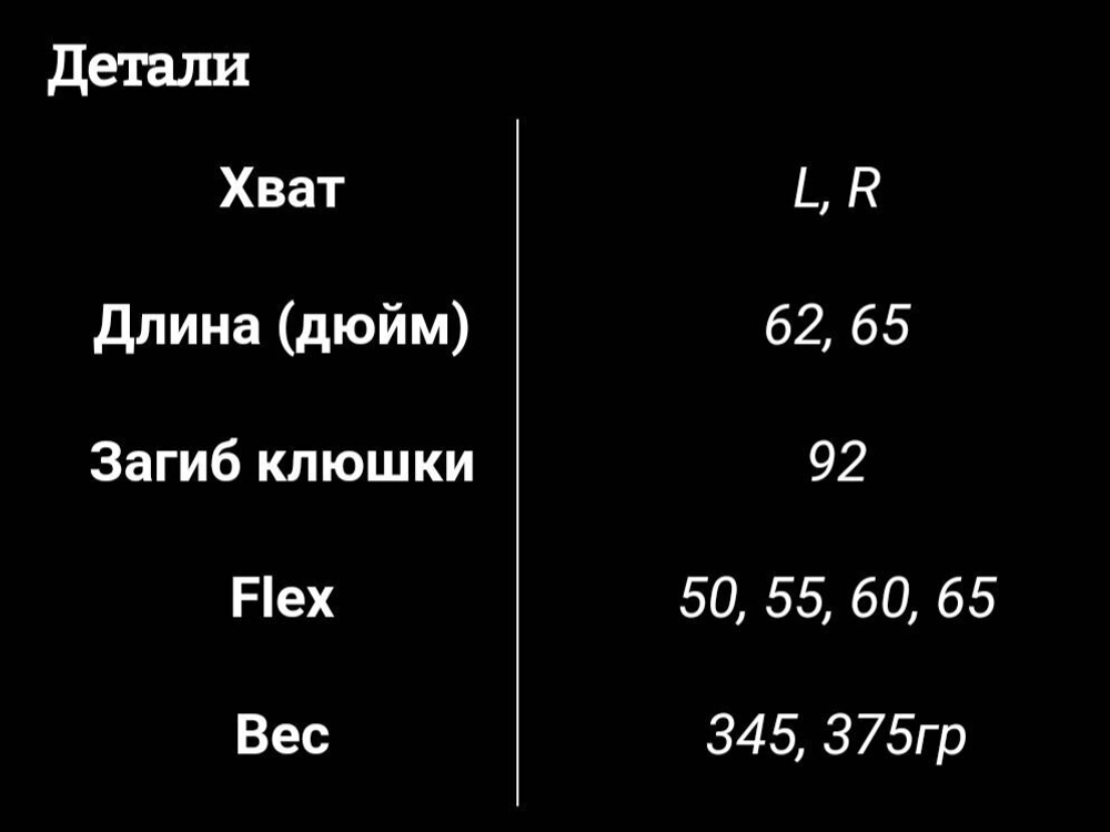 Клюшка MVPi Classic Black INT (Переходный)