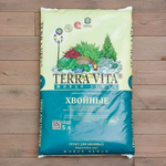Грунт 5л Хвойные-Голубика-Гортензия, Фарт Терра Вита (содержит биогумус)