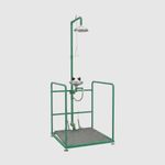 Аварийная платформа с фонтаном и душем оцинк. сталь BOCCHISF SCP730SS зеленый