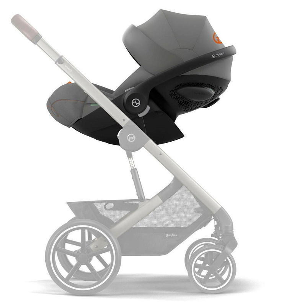 Коляска Carrello Vector CRL-6550 и автокресло Cybex Cloud G i-Size Lava Grey 3 в 1 Seashell Beige