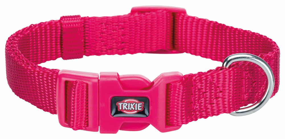 Ошейник Premium, S–M: 30–45 см/ 15 мм, фуксия, Trixie