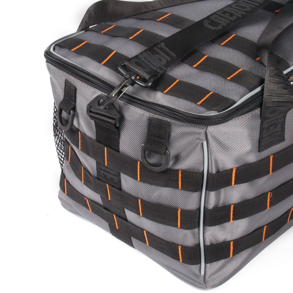 Сумка рыболовная "СЛЕДОПЫТ" Base Lure Bag XL, 38х26х25 см, цв. серый, без коробок/5/