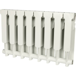 ROMMER Profi 350 (AL350-80-80-080)  8 секций радиатор алюминиевый (RAL9016)