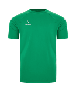 Футболка тренировочная CAMP 2 Training Poly Tee, зеленый/белый