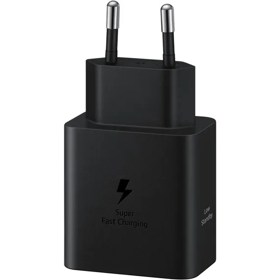 Зарядный блок Samsung USB-C 45W черного цвета