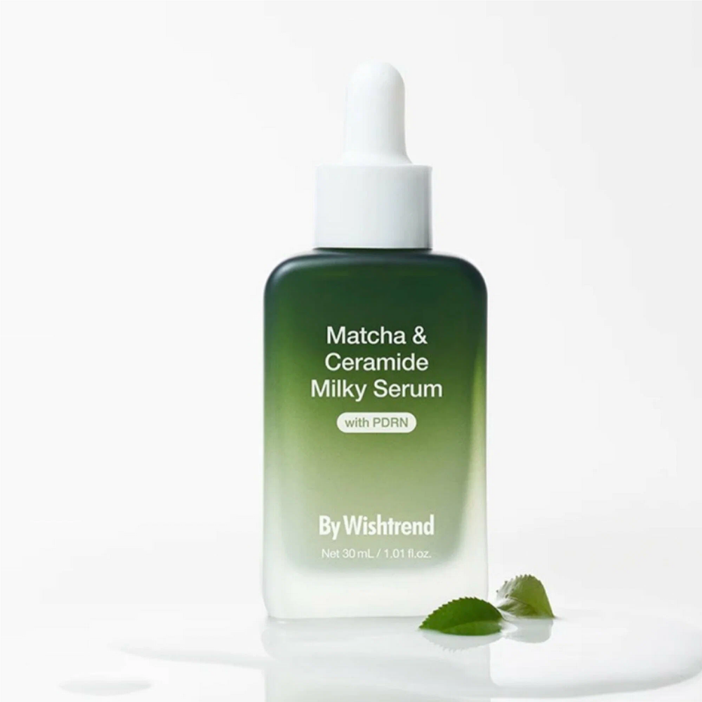 By Wishtrend Matcha & Ceramide Milky Serum 30ml