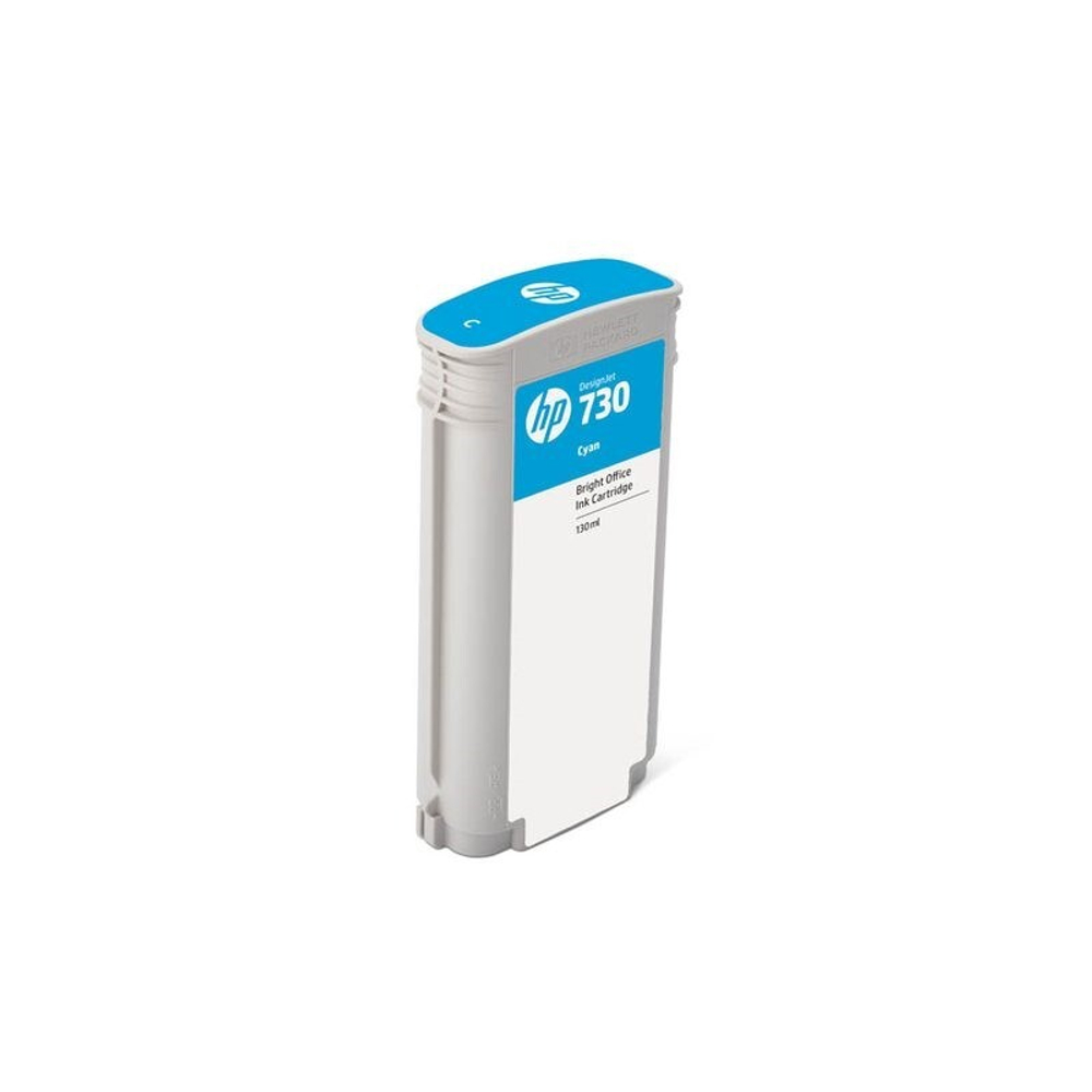 Картридж HP 730 (P2V62A) для DesignJet T1600/T2600/T1700 голубой (130 мл)