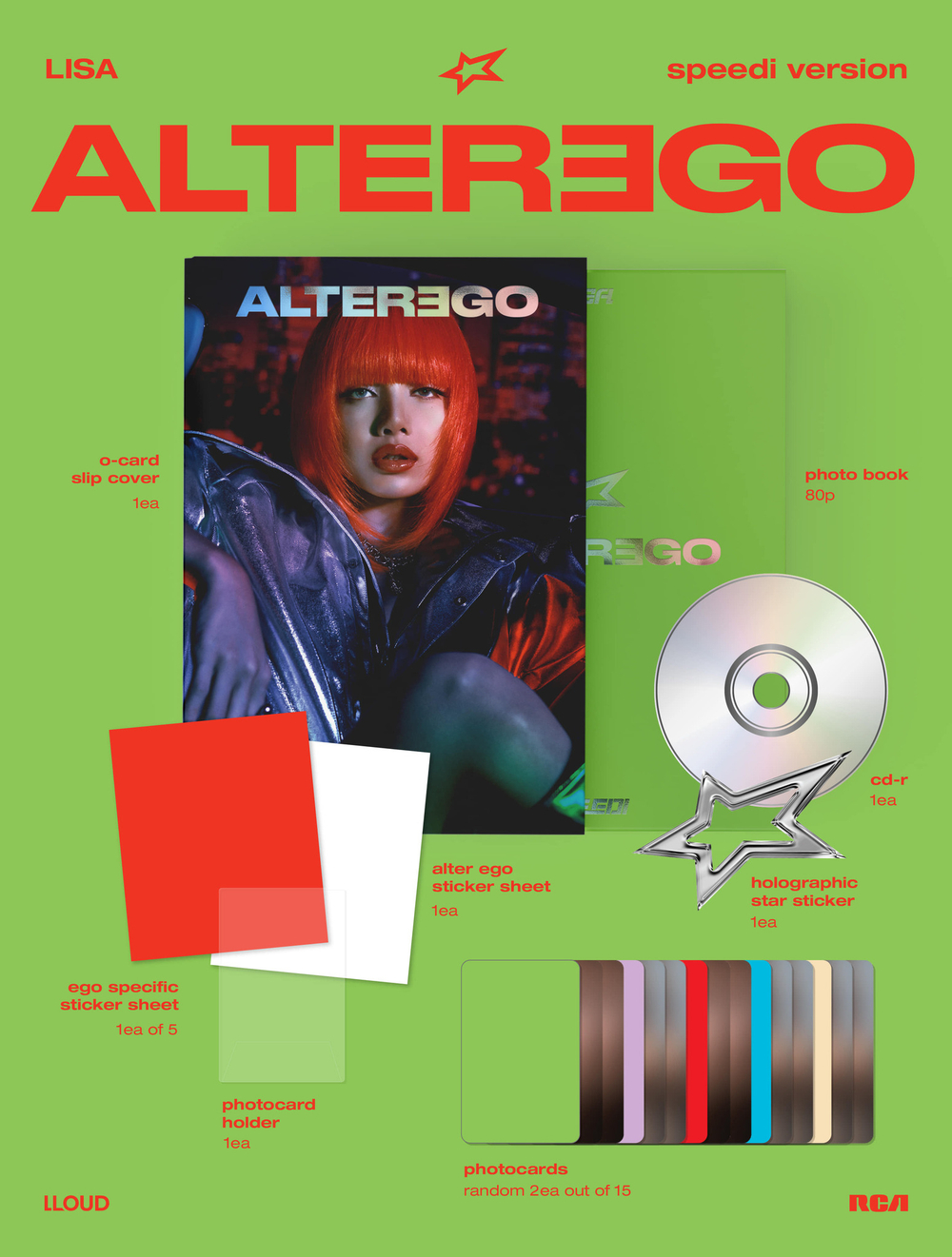 [Альбом] LISA - Alter Ego (Photobook ver.) (speedi ver.)