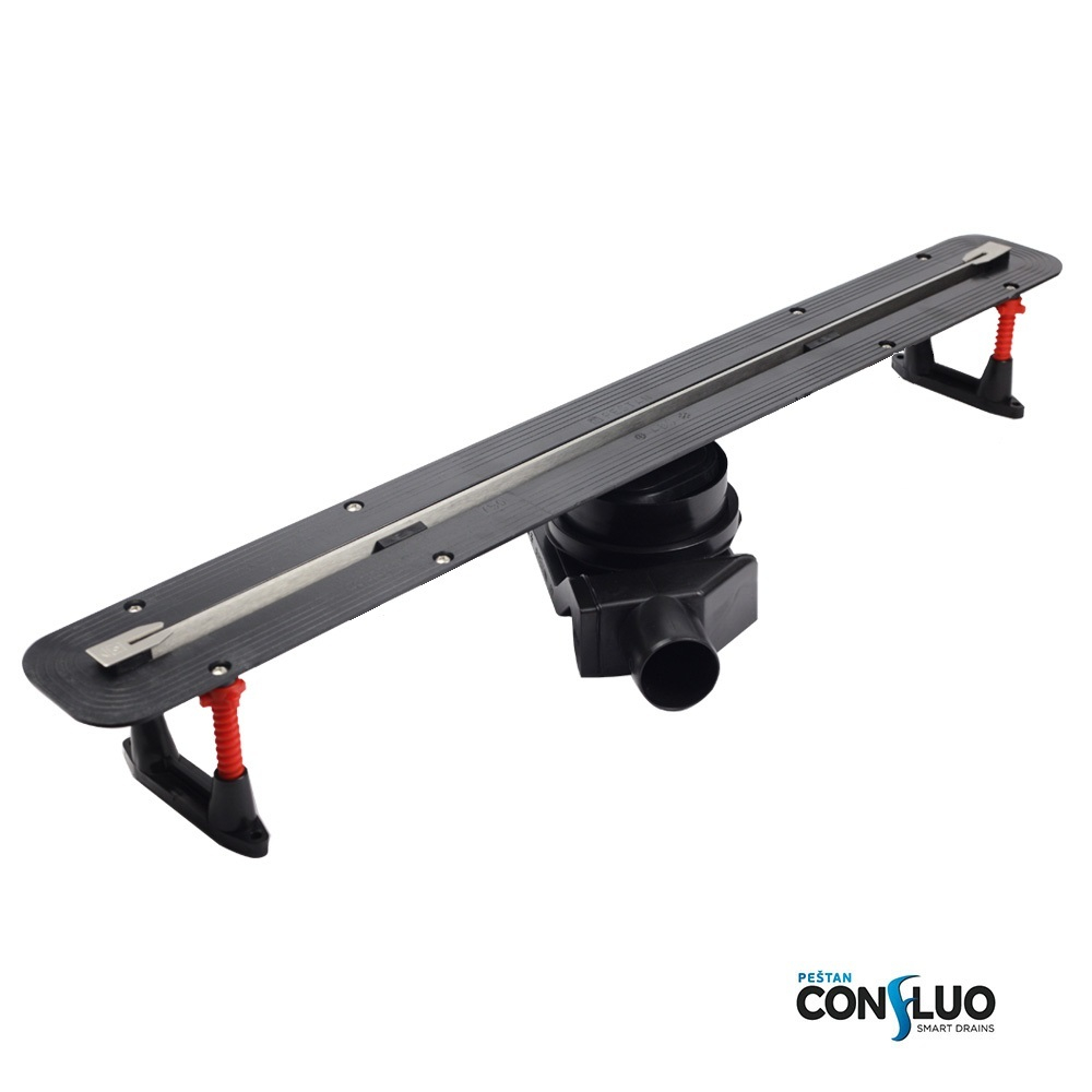 Душевой лоток Pestan Confluo Slim Line 650 с решеткой 13100033
