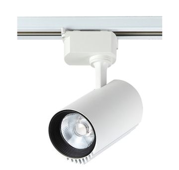 Трековый однофазный светодиодный светильник CLT 0.31 007 20W WH белый Crystal Lux