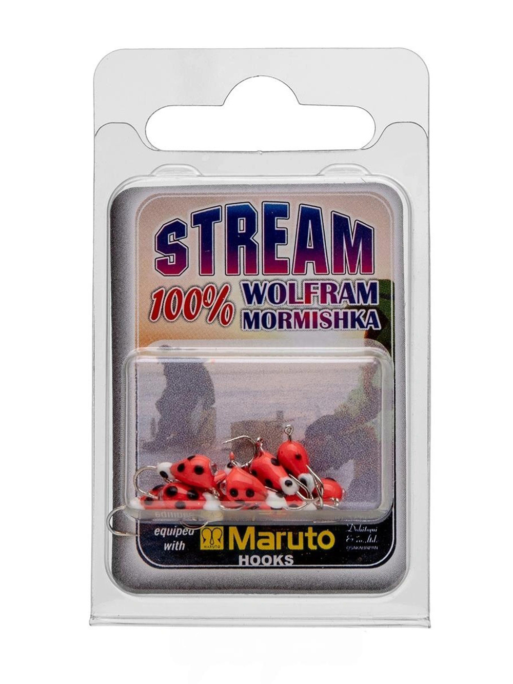 Мормышка рыболовная Nord Waters W с ушком Капля WUCAPL040BL 10шт/уп
