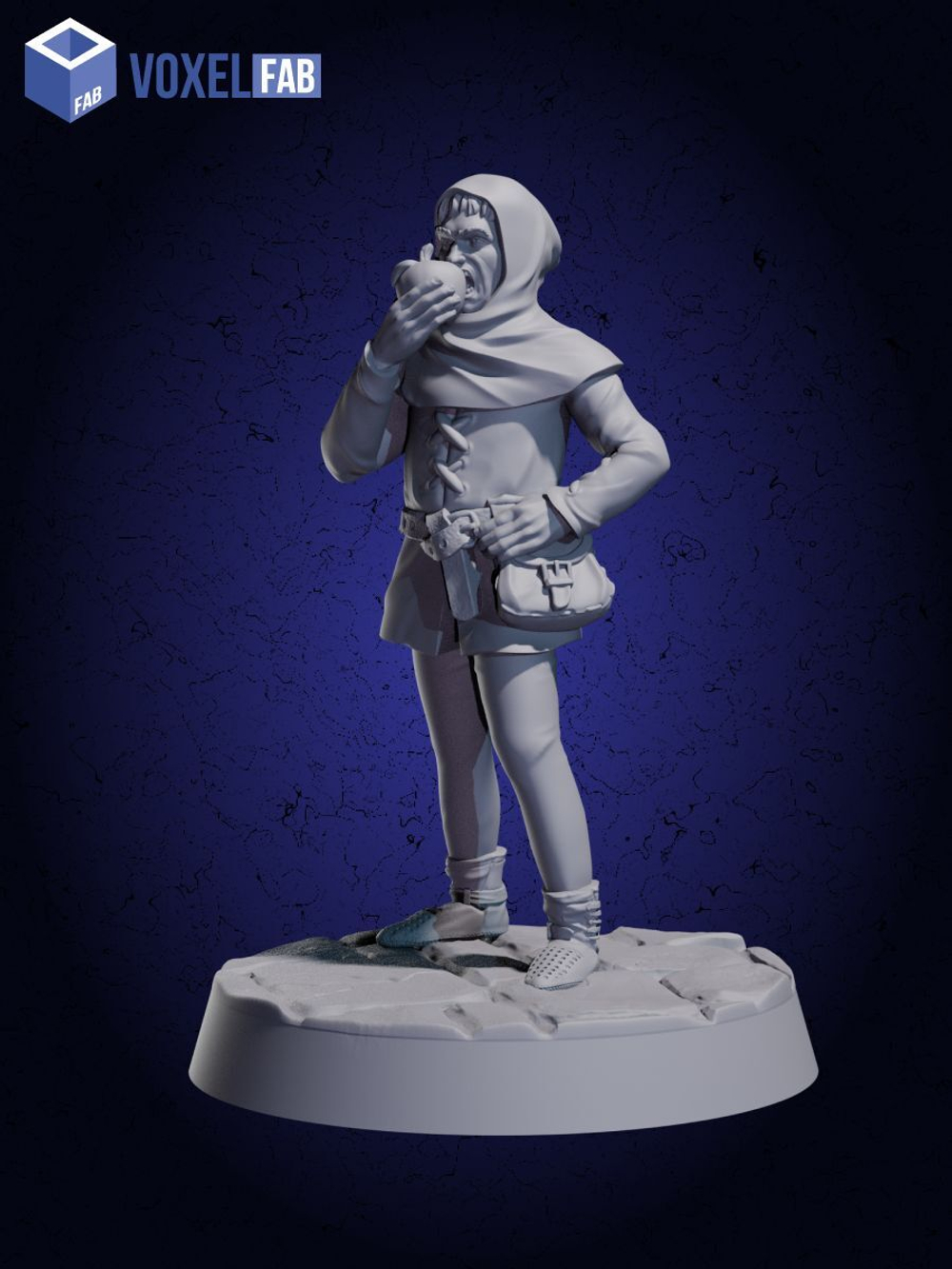 Городские жители Набор для настольных игр ДнД (DnD),Pathfinder, НРИ. Масштаб 32 мм (1:56). Миниатюры;