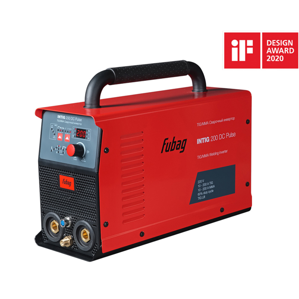 FUBAG Инвертор сварочный INTIG 200 DC PULSE с горелкой FB TIG 26 5P 4m