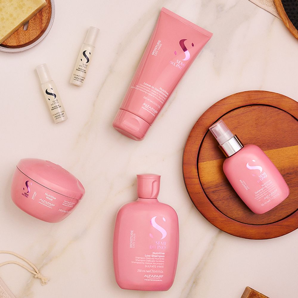 Шампунь для сухих волос SDL MOISTURE NUTRITIVE LOW SHAMPOO, 1000 мл ALFAPARF 16416