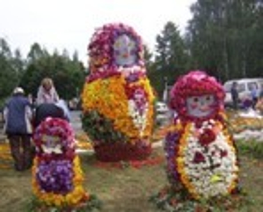 Топиарная фигура Матрешка