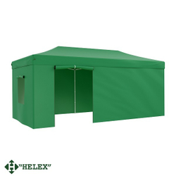 Тент-шатер быстросборный Helex 3x6х3м полиэстер зеленый