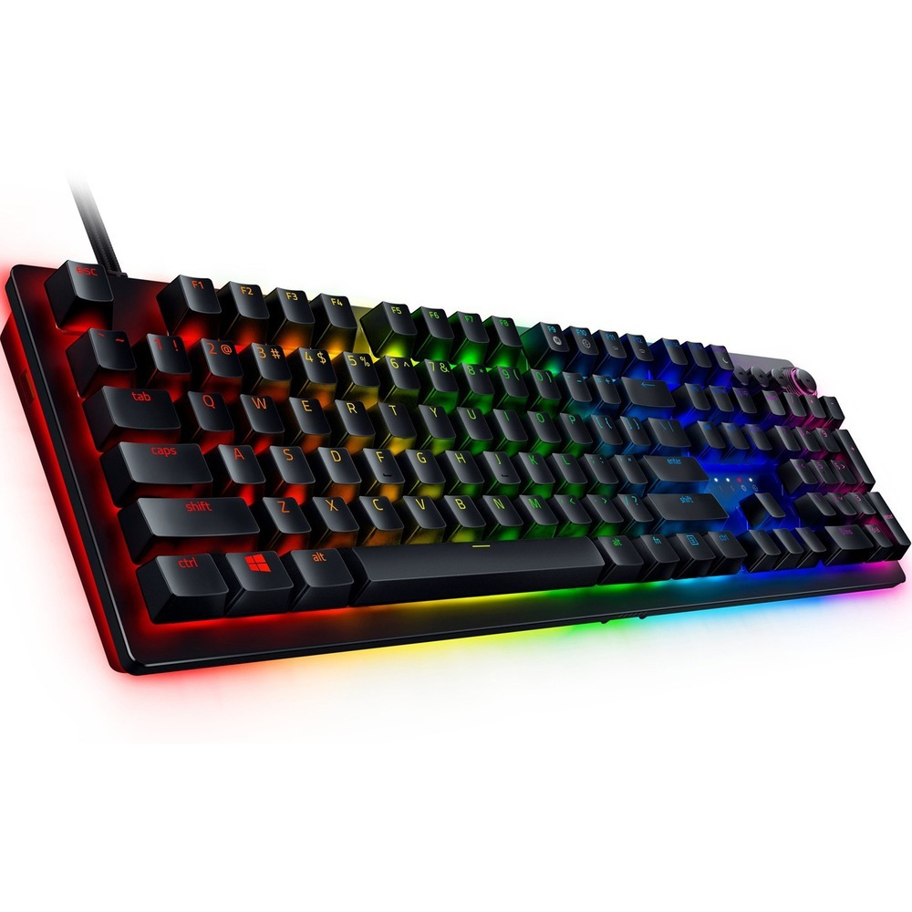 Клавиатура проводная Razer Huntsman V2 Analog RGB черная (RZ03-03610800-R3R1)