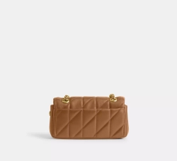 COACH СУМКА ЧЕРЕЗ ПЛЕЧО TABBY 20 С МЯГКОЙ ПОДКЛАДКОЙ, МЕДОВО-КОРИЧНЕВЫЙ