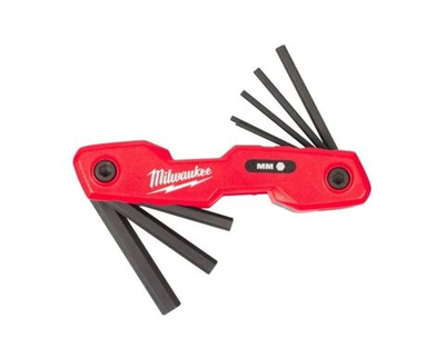 Набор из 8 складных Hex ключей Milwaukee,1.5-8мм 4932480978