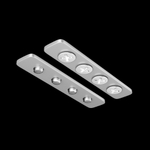 Прямой соединитель для магнитного шинопровода Maytoni Exility TRA034C-SC-42S