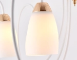 Потолочная люстра TR3120/6 WH/GD белый/золото E27 max 40W D850*480