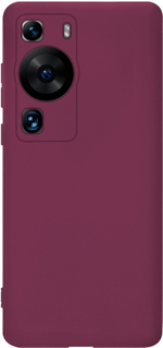 Мягкий Soft Touch чехол из силикона для HUAWEI P60 / P60 PRO с бархатной подкладкой