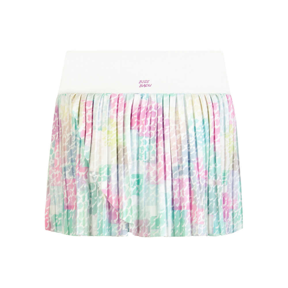 Женская теннисная юбка BIDI BADU Lowey Tech Plissee Skirt Women - White, Pink
